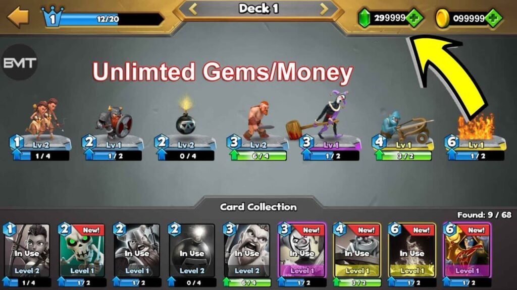 Castle Crush Mod Apk Unlimited Money And Gems