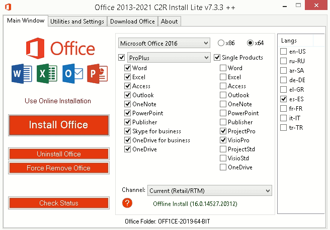 Descargar Office 2016 64 Bits Full Español + Activador Mega